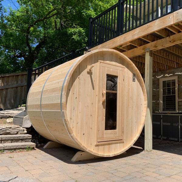 CT Harmony Barrel Electric Heater Sauna