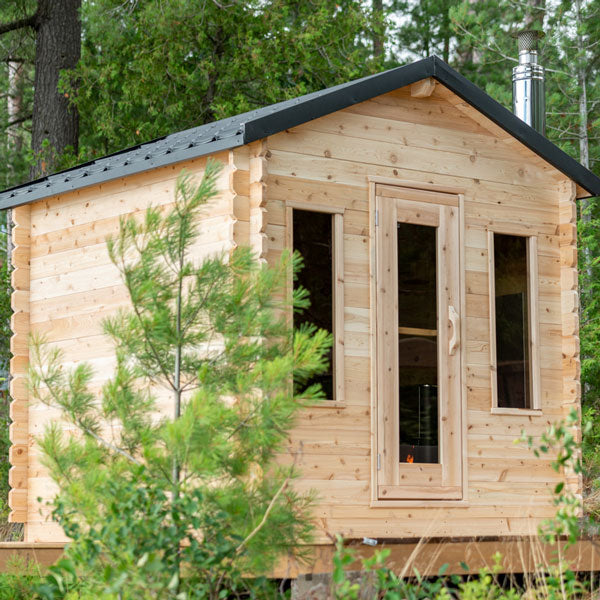 CT Georgian Cabin Wooden Heater Sauna