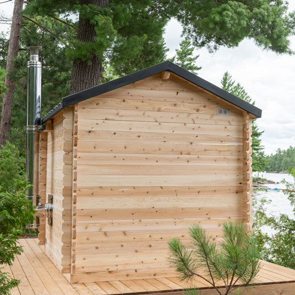 CT Georgian Cabin Wooden Heater Sauna